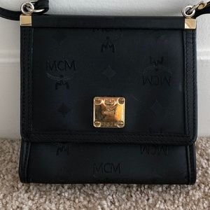 MCM Small Black Crossbody Purse